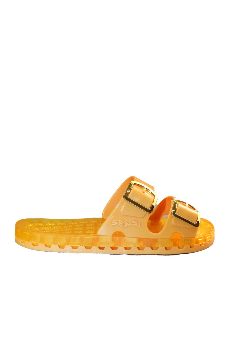 SENSI Ciabatta In Gomma Lucida FLAMINGO  Mango