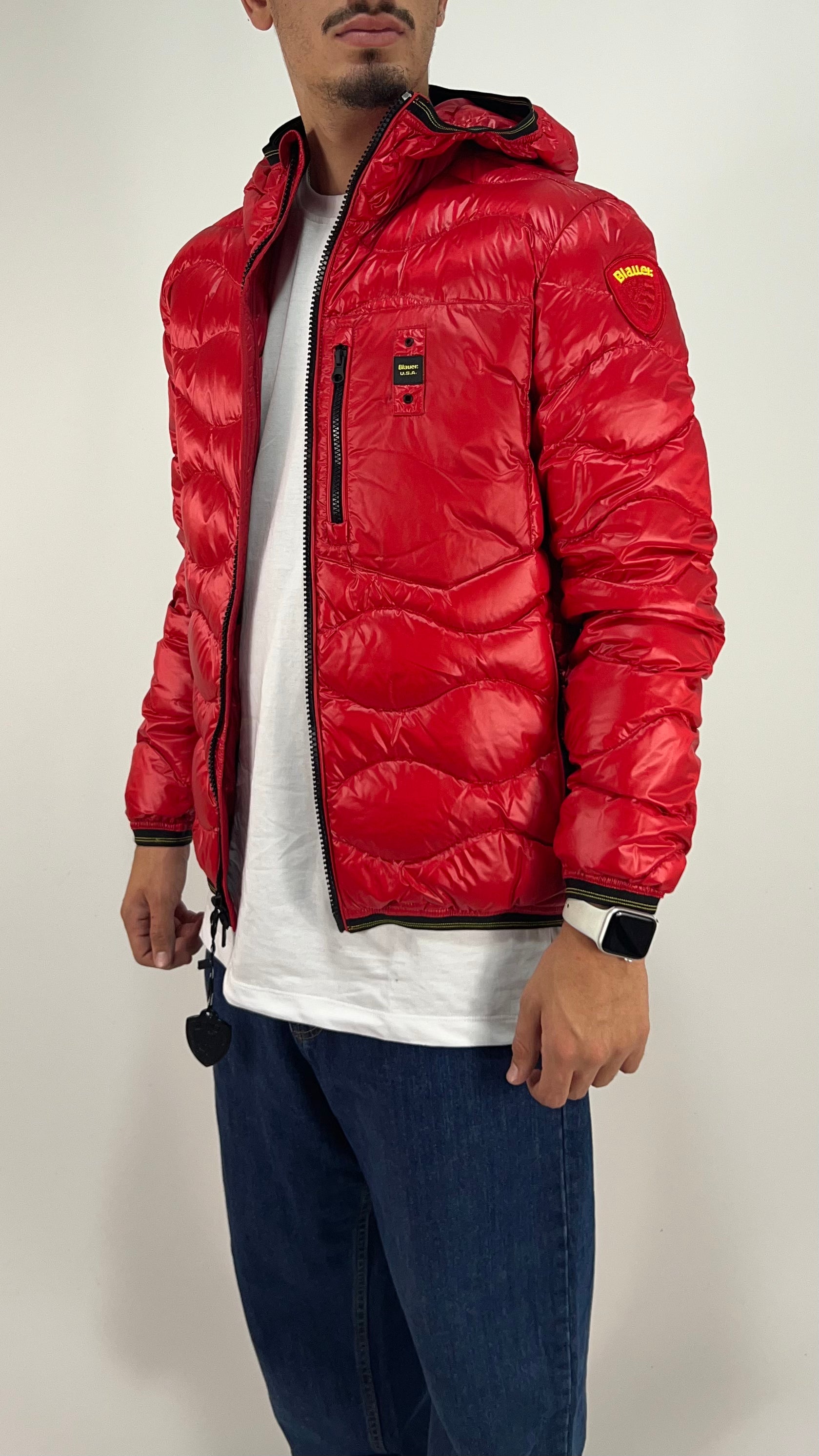 BLAUER Uomo Ondulato Rosso 6355