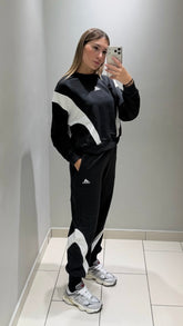 TUTA ADIDAS DONNA NERA E BIANCA