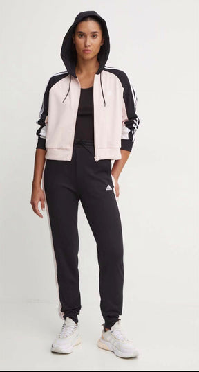 TUTA ADIDAS PERFORMANCE ROSA/NERO/BIANCo DONNA