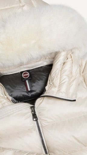 COLMAR DONNA GIUBBOTTO CORTO CON PELLICCIA PANNA