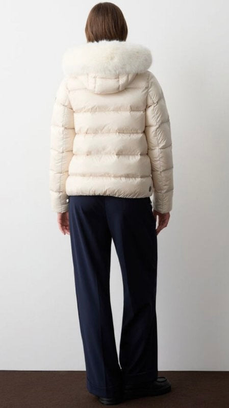 COLMAR DONNA GIUBBOTTO CORTO CON PELLICCIA PANNA