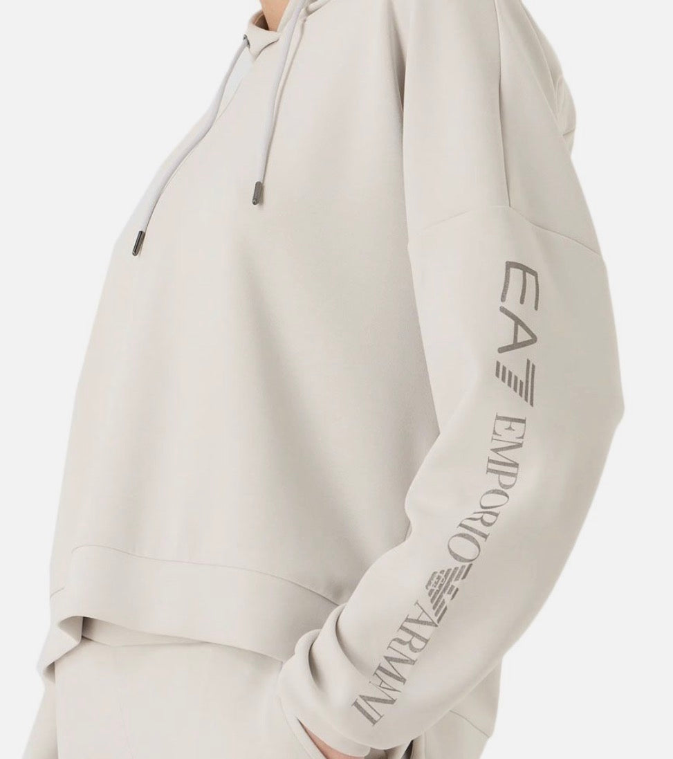 EMPORIO ARMANI TUTA GHIACCIO CON CAPPUCCIO DONNA