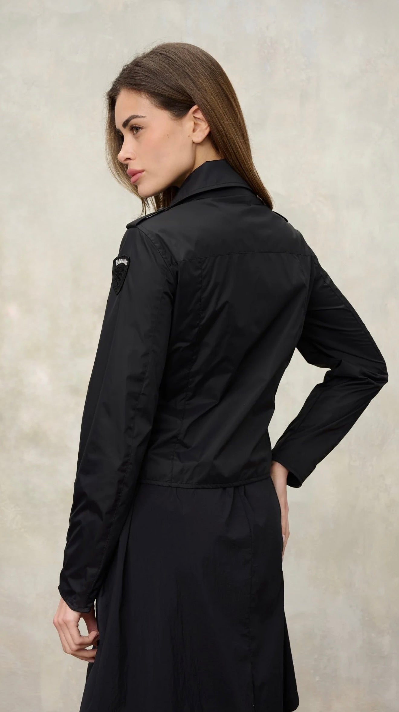 Blauer Zamora Antivento Donna Nero Nylon