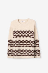 Tiffosi Portinari Maglioncino Panna Donna AW26