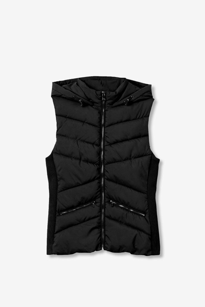 Tiffosi Eve_6 Smanicato Nero Donna AW26