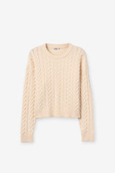 Tiffosi Uranos Maglioncino Panna Donna AW26
