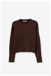 Tiffosi Uranos Maglioncino Marrone Donna AW26