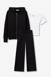 TIFFOSI Beagle_P1 Tuta Tre Pezzi Nera Donna AW26