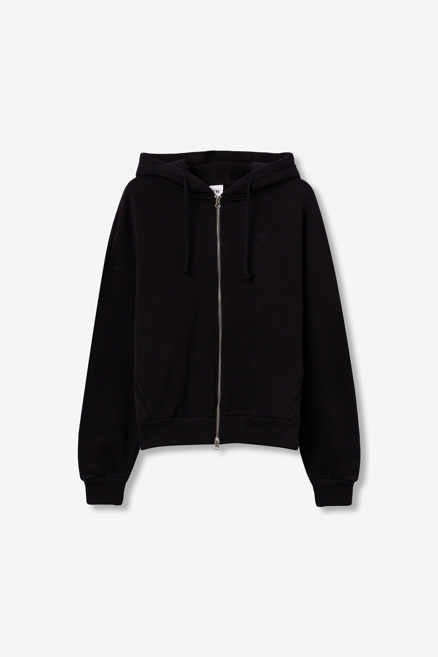 Tiffosi Chill Felpa Con Zip Nera Donna AW26