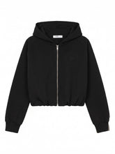 Tiffosi Jess_1 Felpa Con Zip Nera Donna AW26