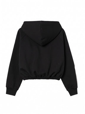 Tiffosi Jess_1 Felpa Con Zip Nera Donna AW26