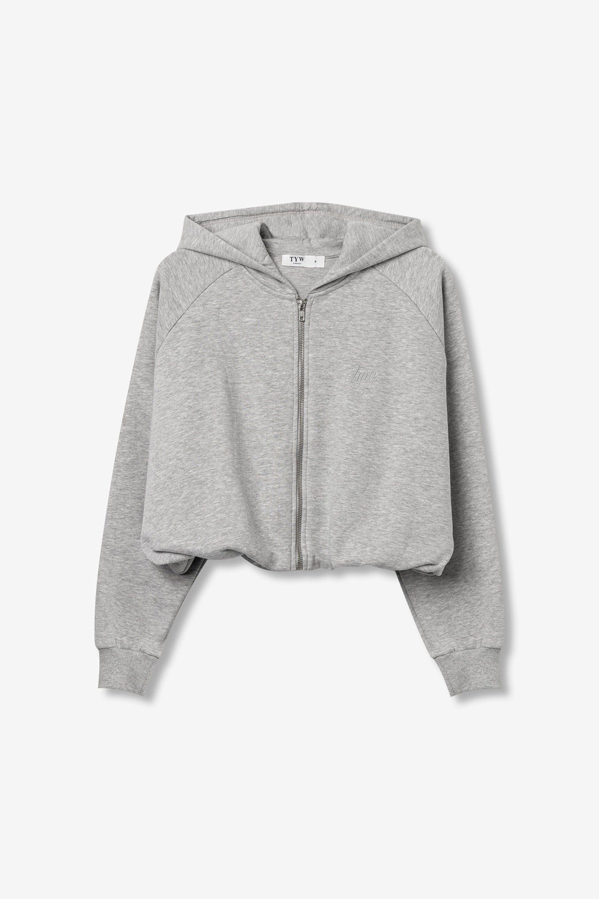 Tiffosi Jess_1 Felpa Con Zip Grigio Donna AW26