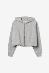Tiffosi Jess_1 Felpa Con Zip Grigio Donna AW26
