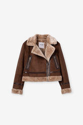 Tiffosi Kendall Giubbotto Marrone Donna AW26