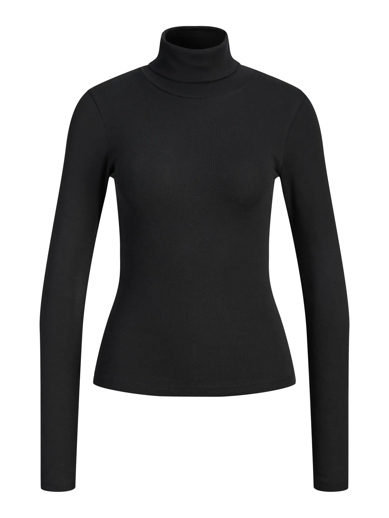 JJXX JXSTAR Maglia Con Collo Alto  In Cotone Caldo Nera Donna AW26