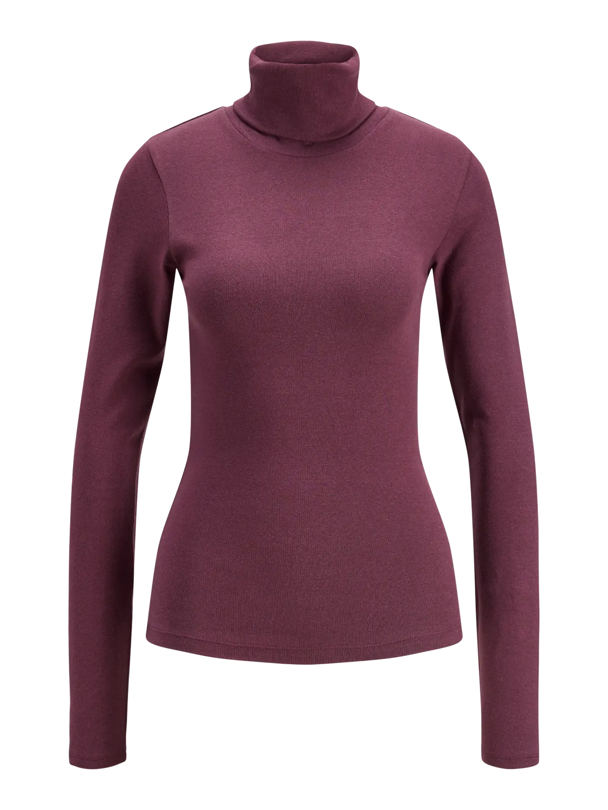 JJXX JXSTAR Maglia Con Collo Alto In Cotone Caldo Prugna donna AW26