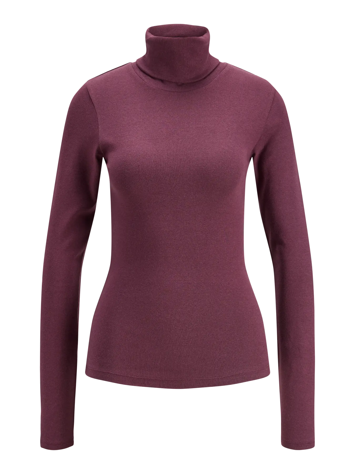JJXX JXSTAR Maglia Con Collo Alto In Cotone Caldo Prugna donna AW26