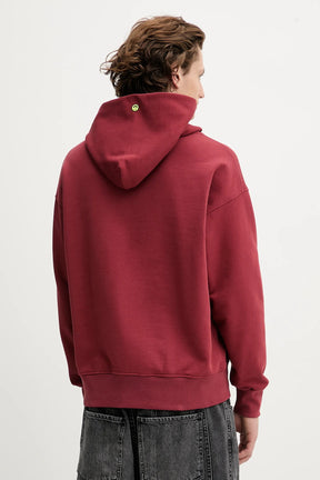BARROW Felpa con cappuccio Con Logo Avanti Bordeaux