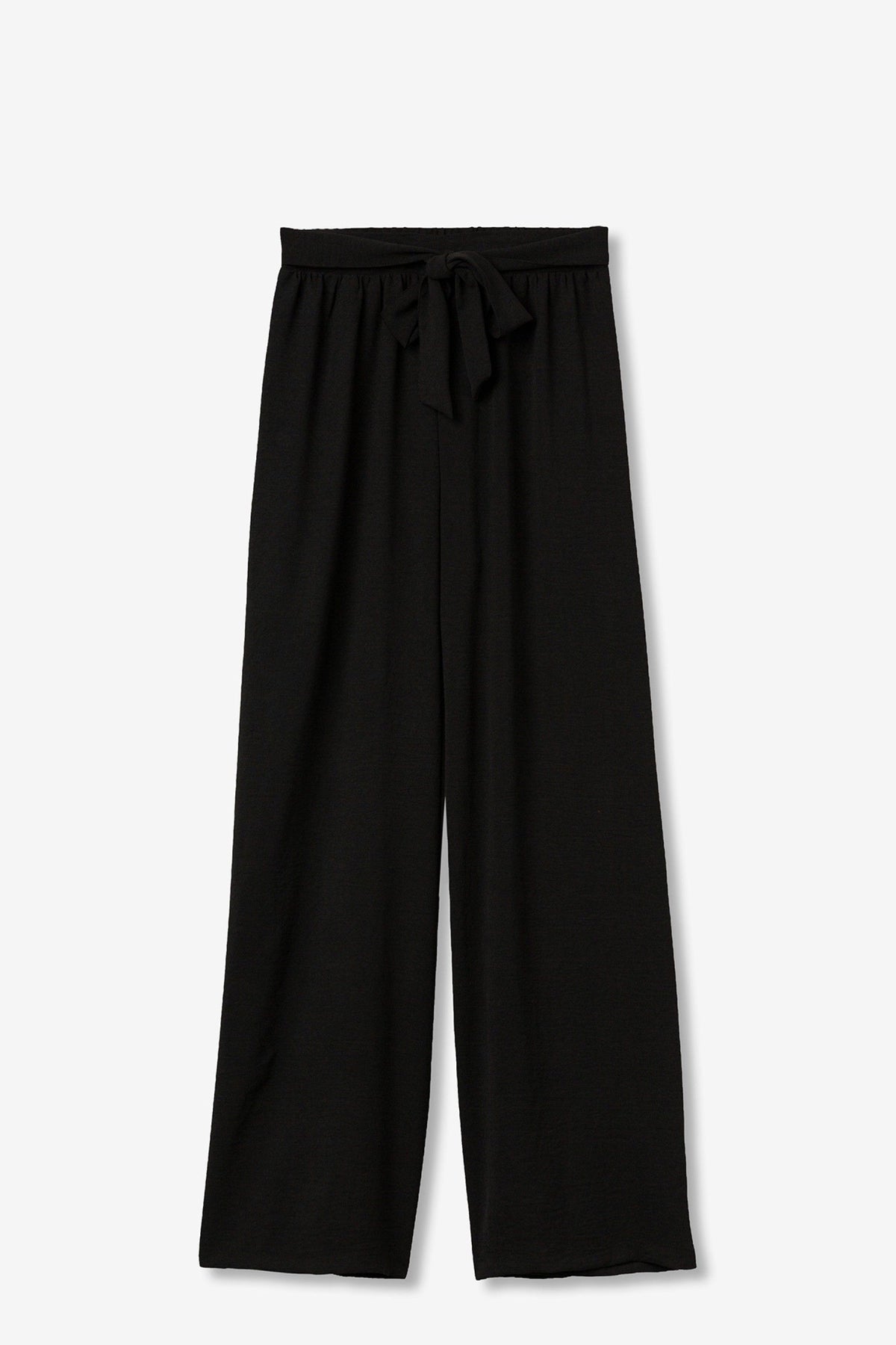 TIFFOSI DALEY_2 PANTALONE A PALAZZO NERO DONNA SS26