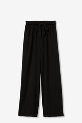 TIFFOSI DALEY_2 PANTALONE A PALAZZO NERO DONNA SS26