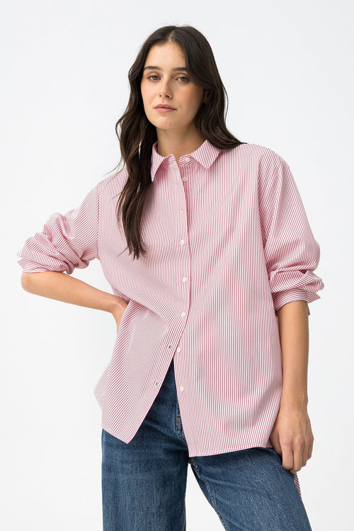 Tiffosi Lelo Camicia A Righe Donna SS26