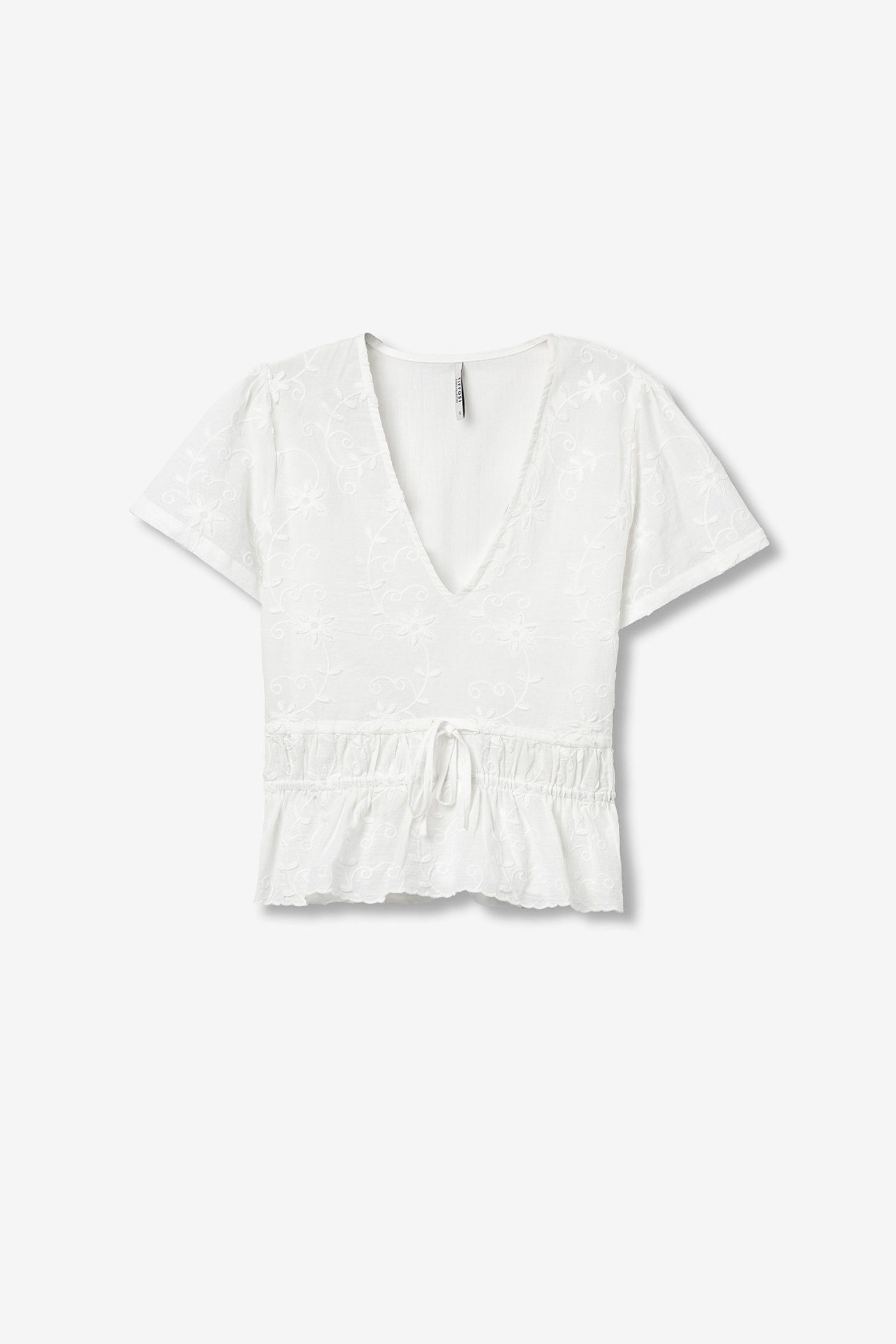 TIFFOSI IDALINA CAMICIA BIANCA DONNA SS26