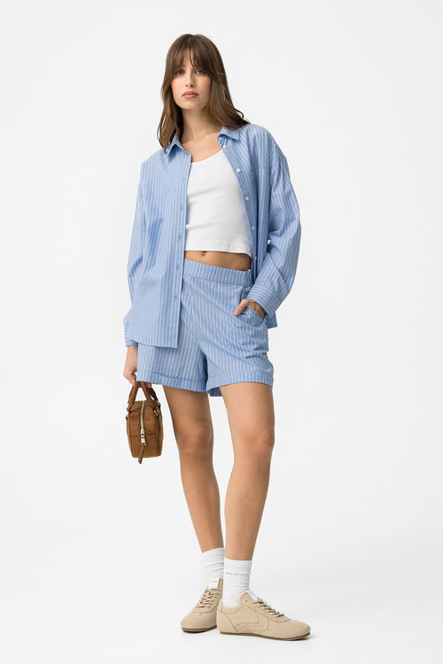 Tiffosi Lecas_c Coordinato Camicia E Pantaloncino Donna SS26