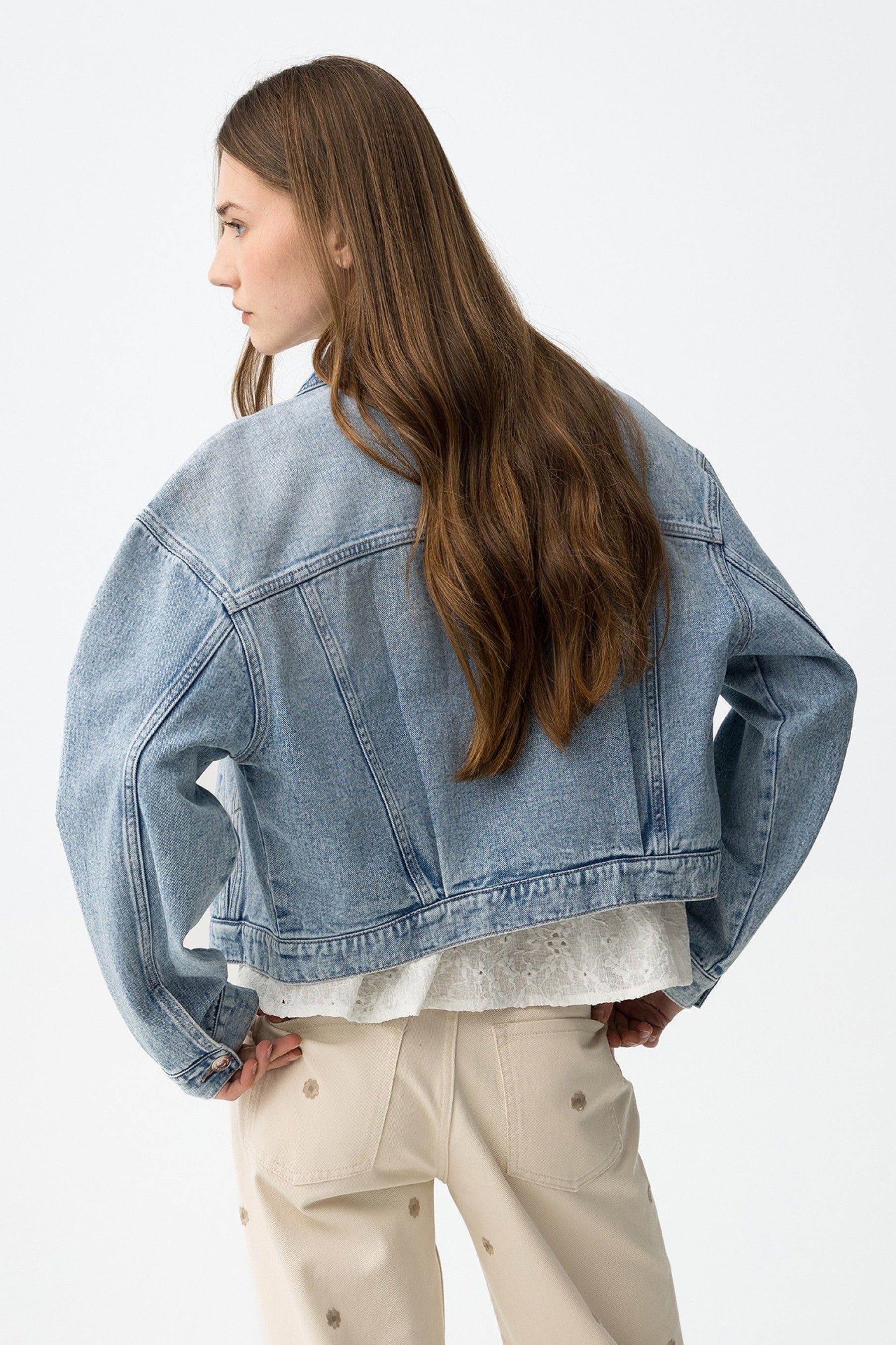 TIFFOSI JULIEN_6 JACKET DI JEANS GIRL SS26