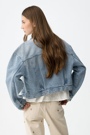 TIFFOSI JULIEN_6 JACKET DI JEANS GIRL SS26