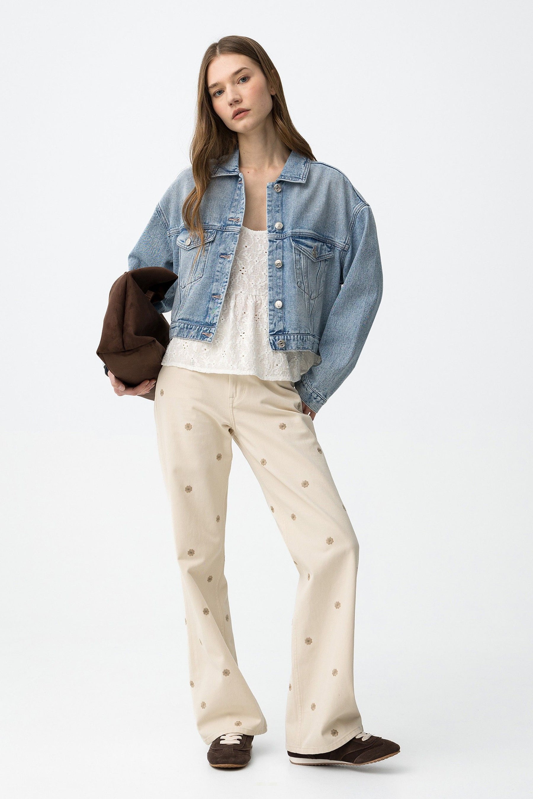 TIFFOSI JULIEN_6 JACKET DI JEANS GIRL SS26