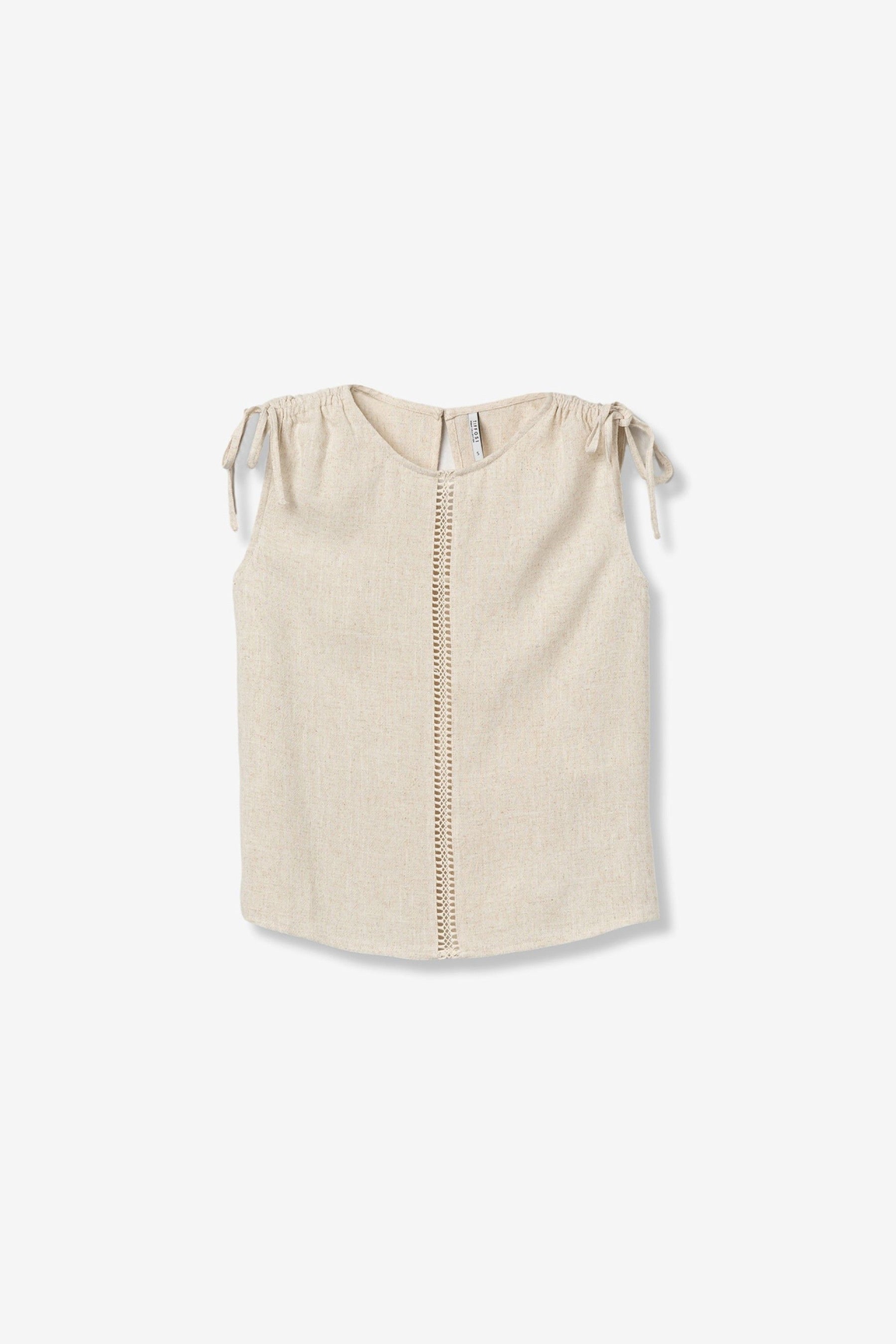 TIFFOSI ZEKI CANOTTA EFFETTO LINO DONNA SS26