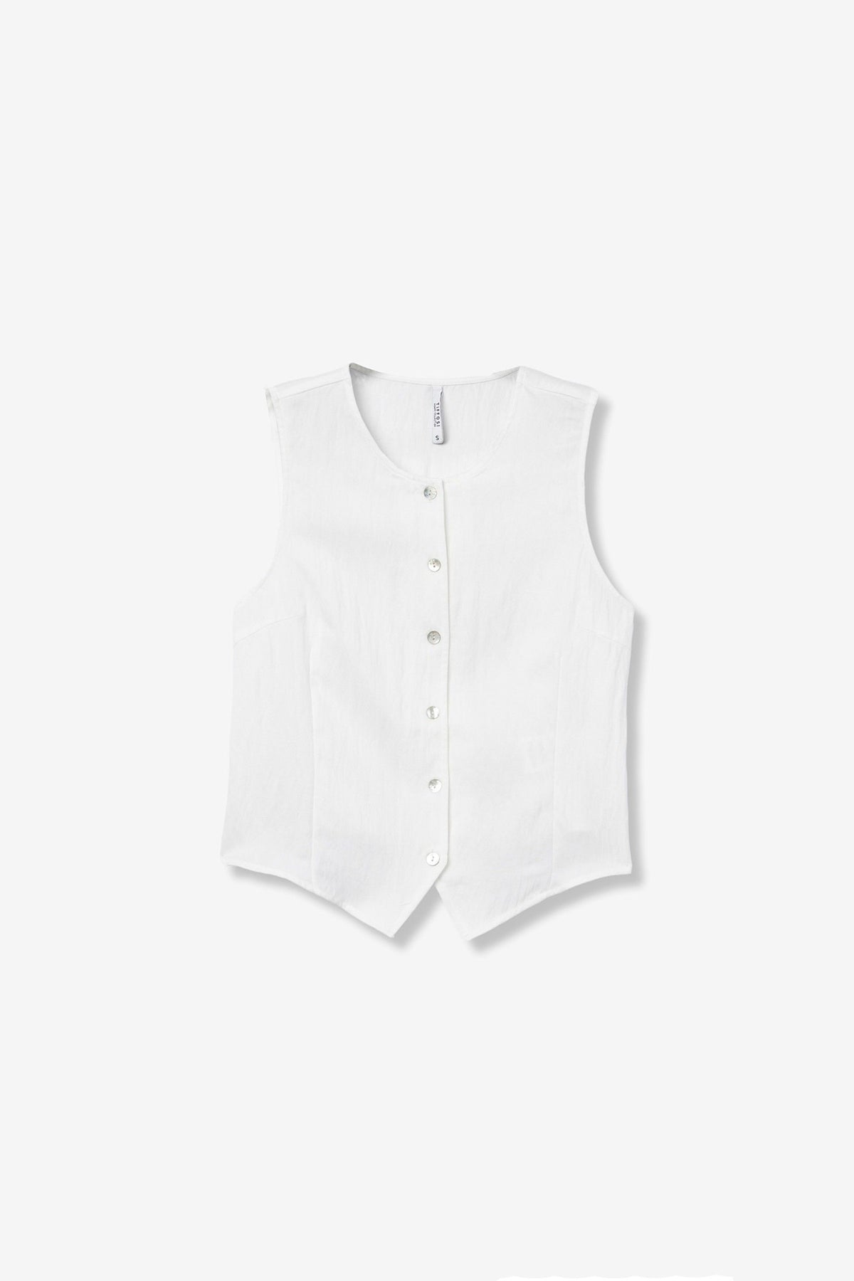 TIFFOSI AUGUSTA_C GILET BIANCO DONNA SS26