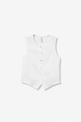 TIFFOSI AUGUSTA_C GILET BIANCO DONNA SS26