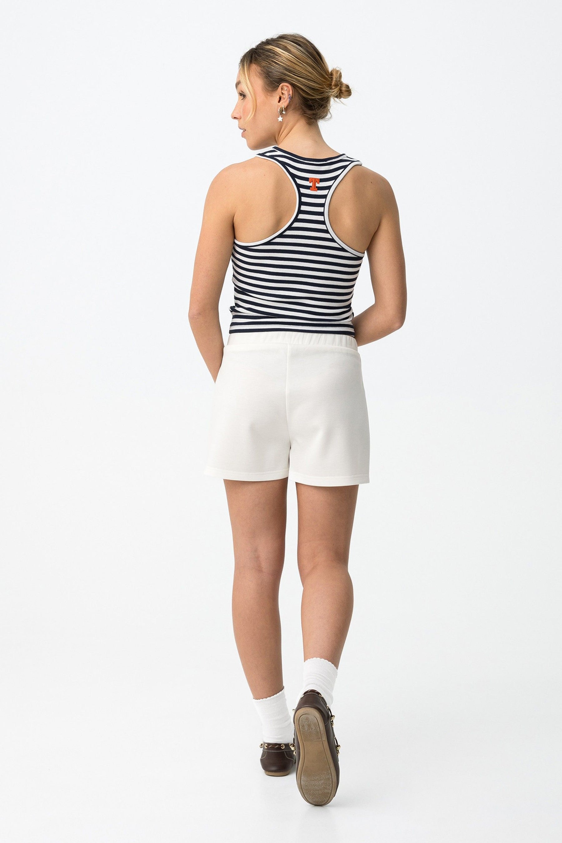 TIFFOSI GOMES_B PANTAGONNA BIANCO DONNA SS26