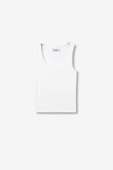 TIFFOSI SILVA CANOTTA BIANCA DONNA SS26