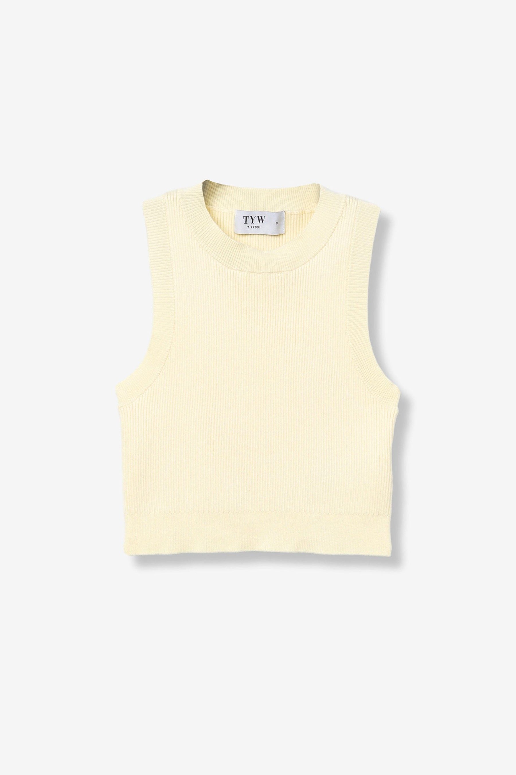 TIFFOSI TOPSELLER CANOTTA GIALLA DONNA SS26