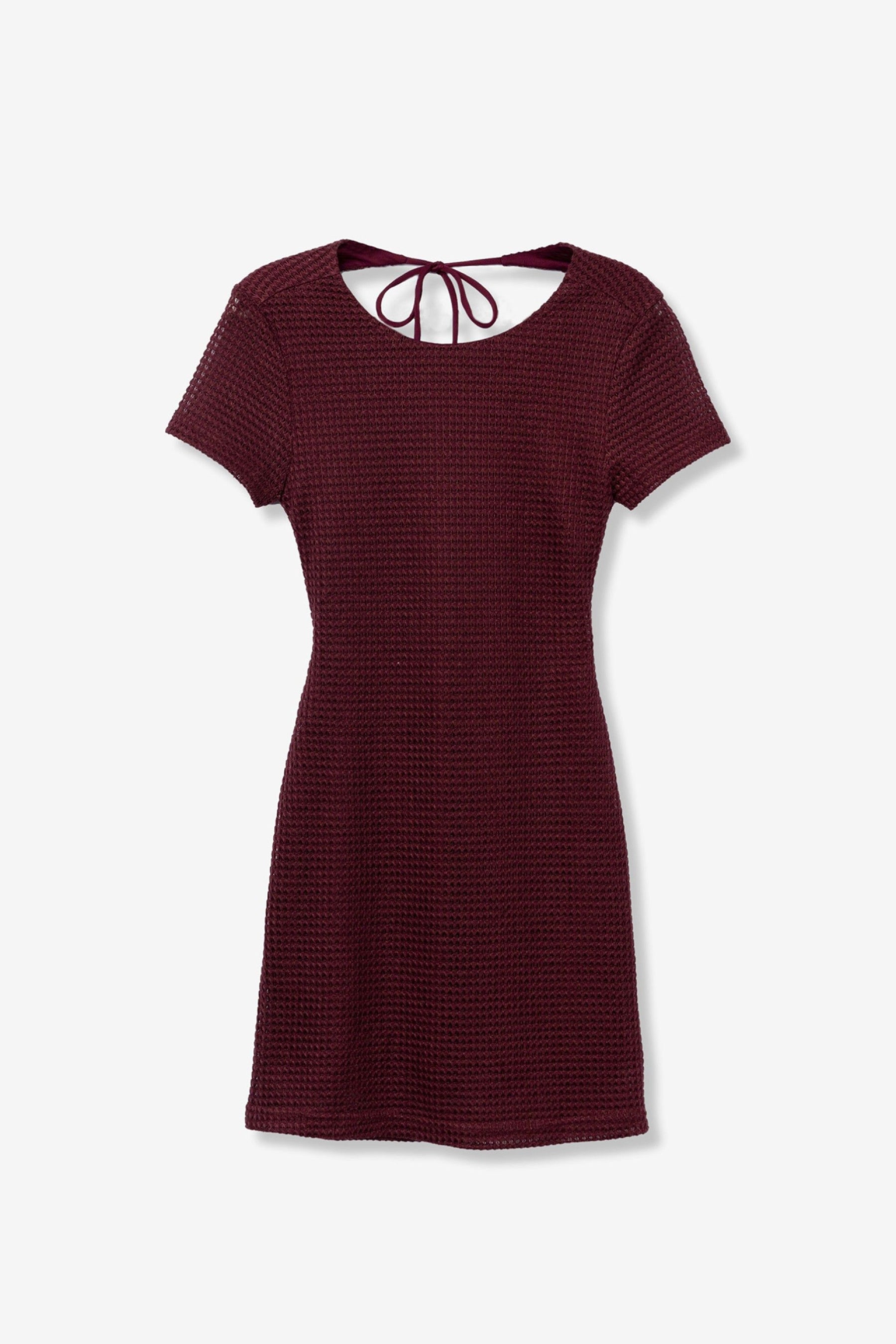 TIFFOSI TOMMY DRESS BORDEAUX DONNA SS26