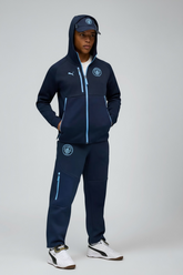 PUMA Manchester City Tuta Tech Con Zip Blu/Azzurra