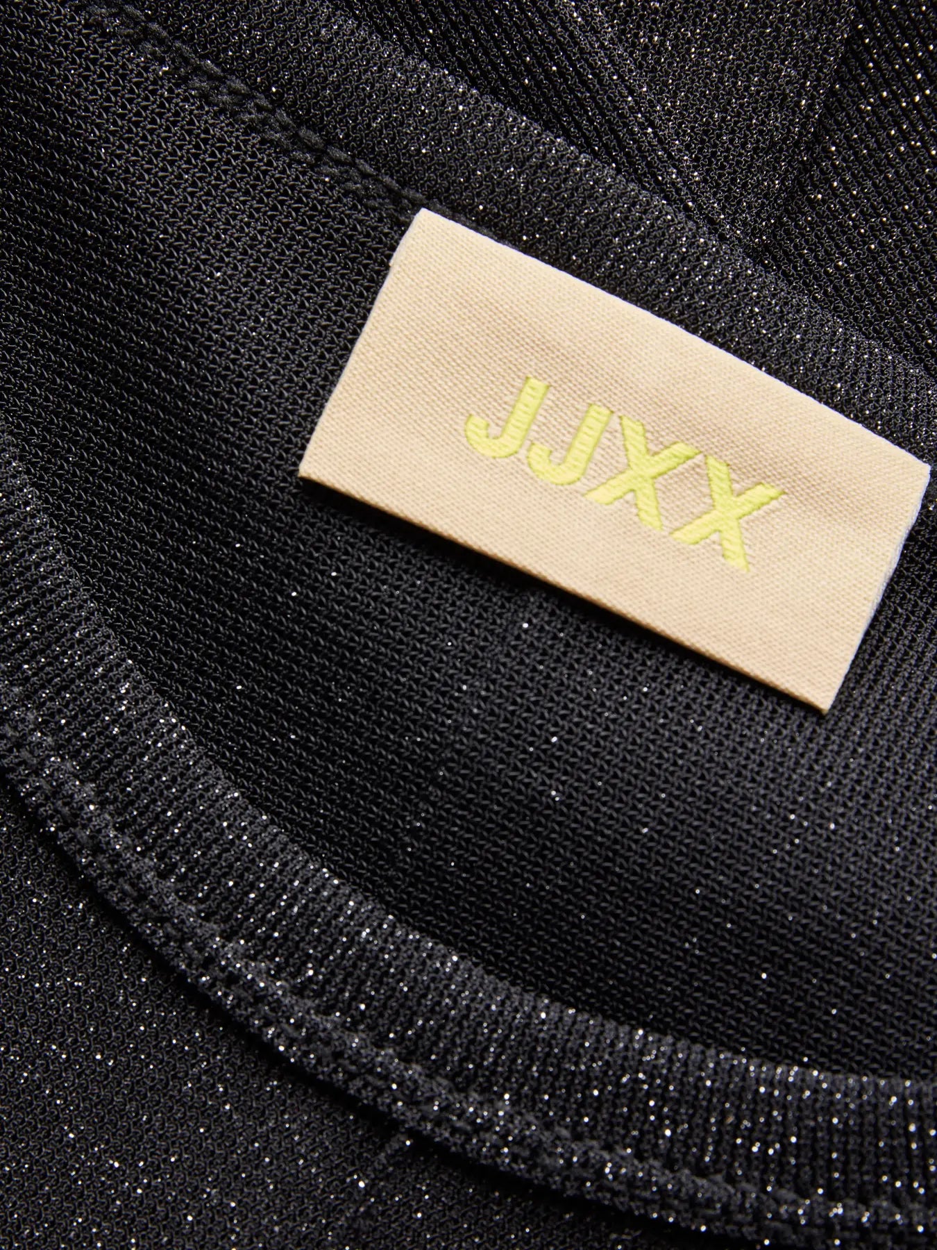 JJXX JXMINNA Maglia Laminata Trasparente Nera AW26