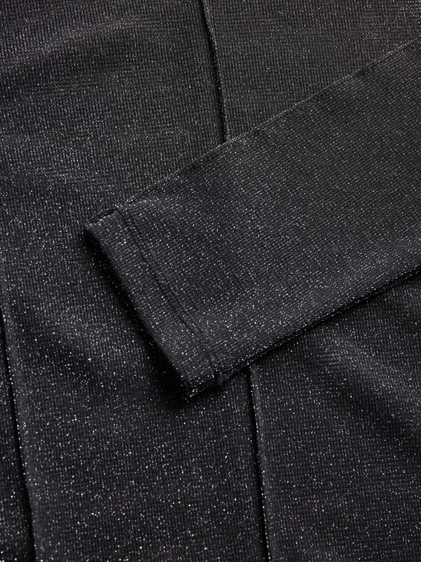 JJXX JXMINNA Maglia Laminata Trasparente Nera AW26