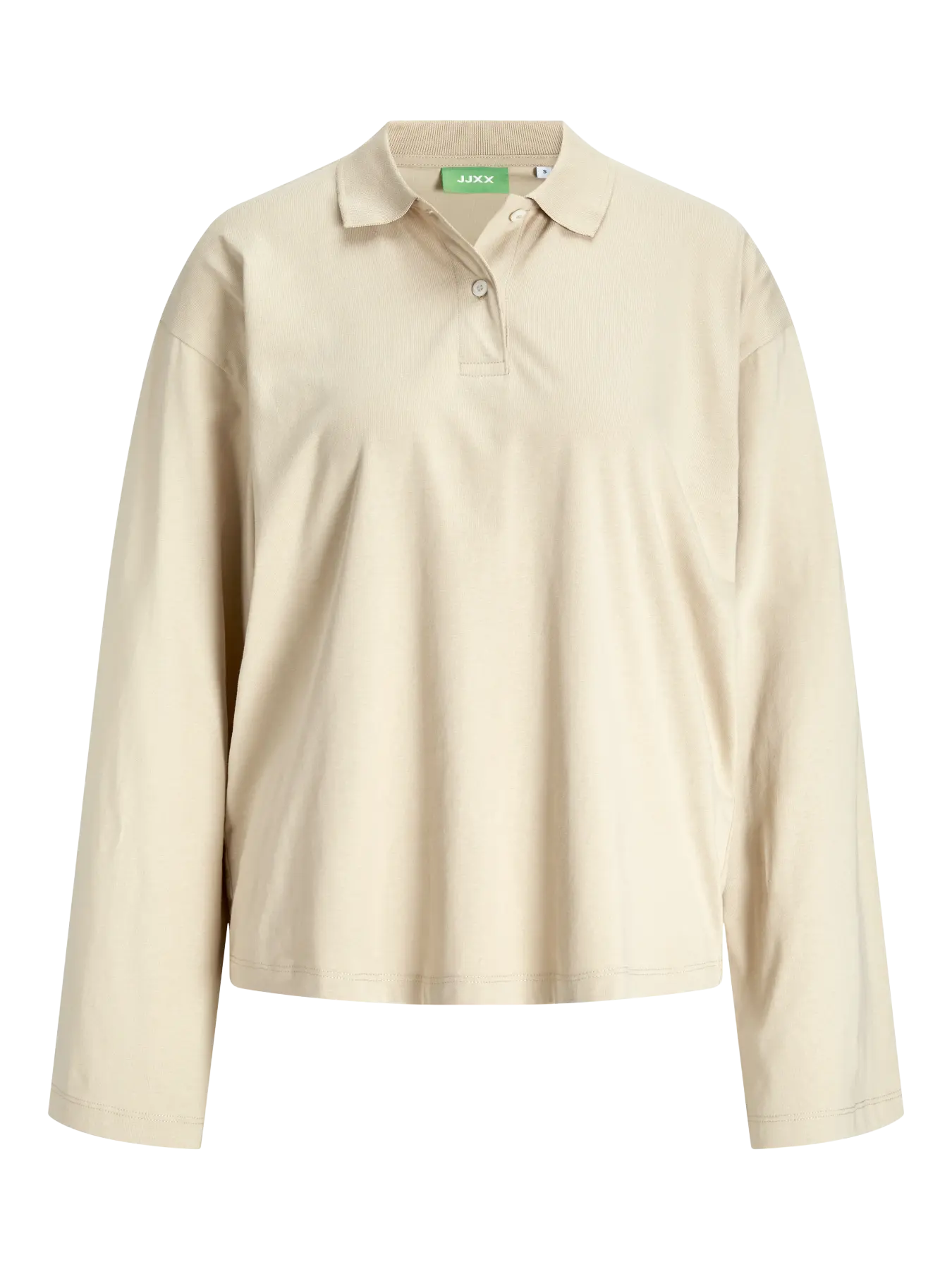 JJXX DONNA JXVILMA T-SHIRT A MANICHE LUNGHE BEIGE