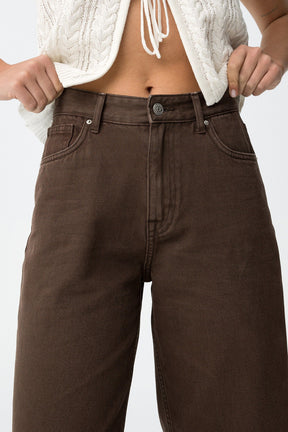 TIFFOSI JEANS KYLIE_73 MARRONE GIRL SS26