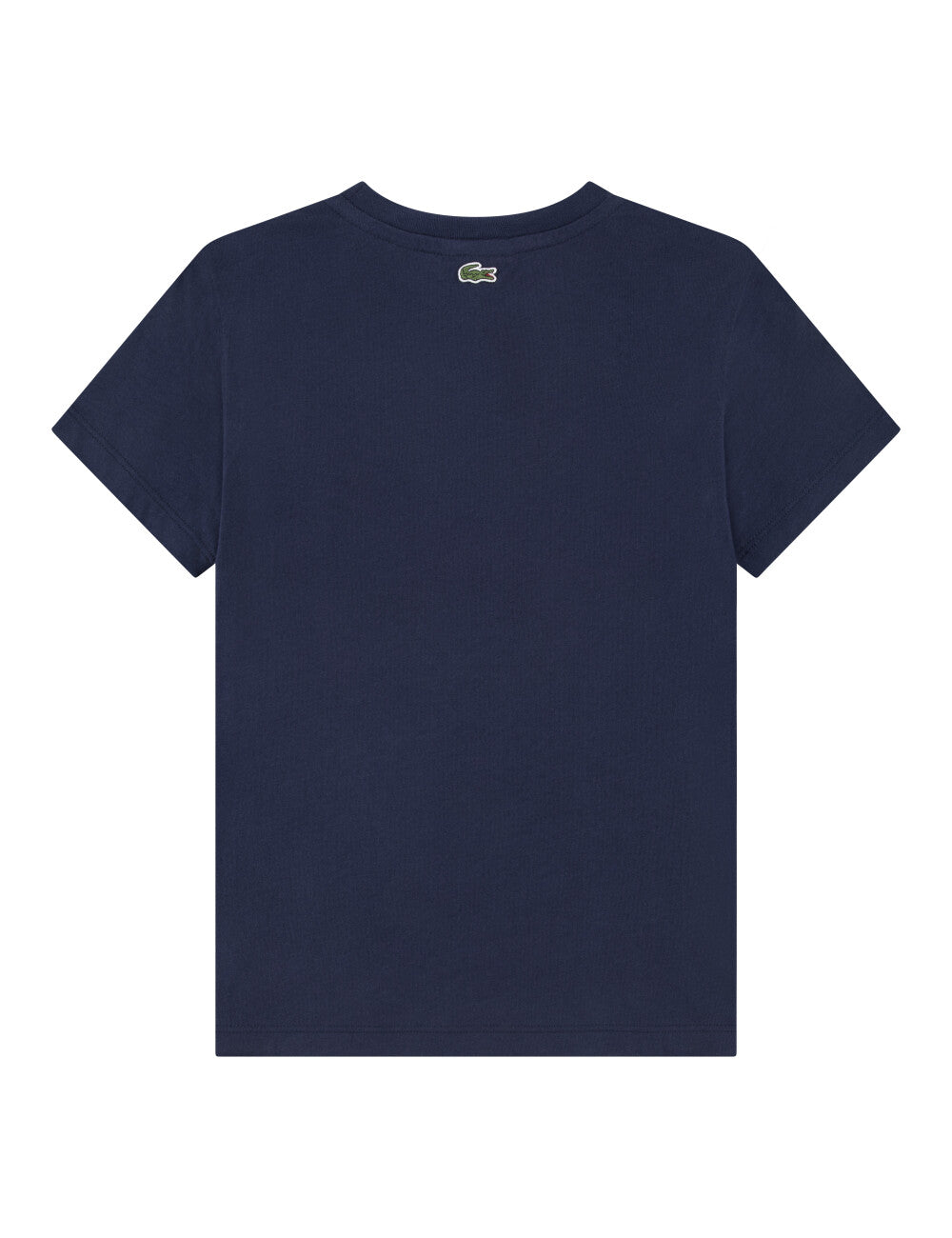 LACOSTE T-Shirt in Cotone con Stampa 3D Bambino/Bambina Blu
