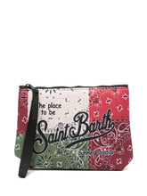 SAINT BARTH POCHETTE ALINE IN SCUBA BANDANA