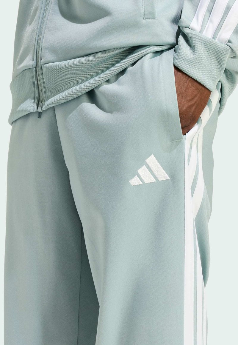 Tuta Adidas Bambina con Cappuccio verde salvia in Cotone