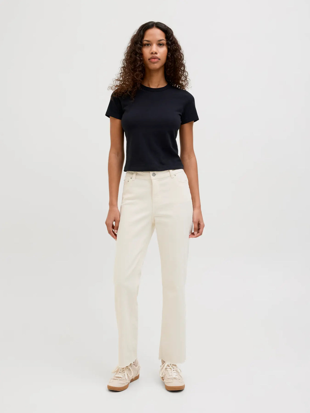 JJXX DONNA JEANS JXNICE BIANCO C8170 SLIM STAIGHT