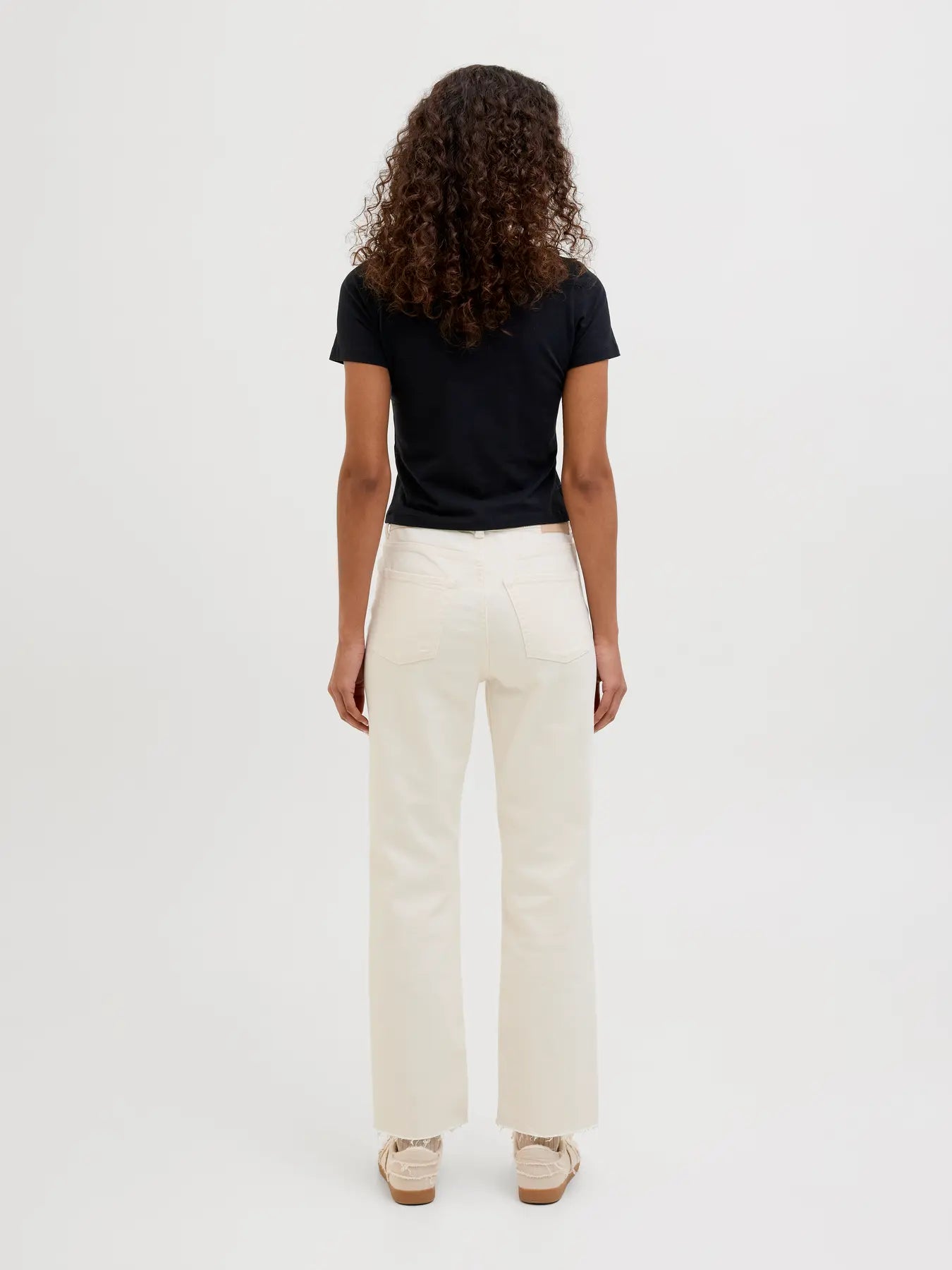 JJXX DONNA JEANS JXNICE BIANCO C8170 SLIM STAIGHT