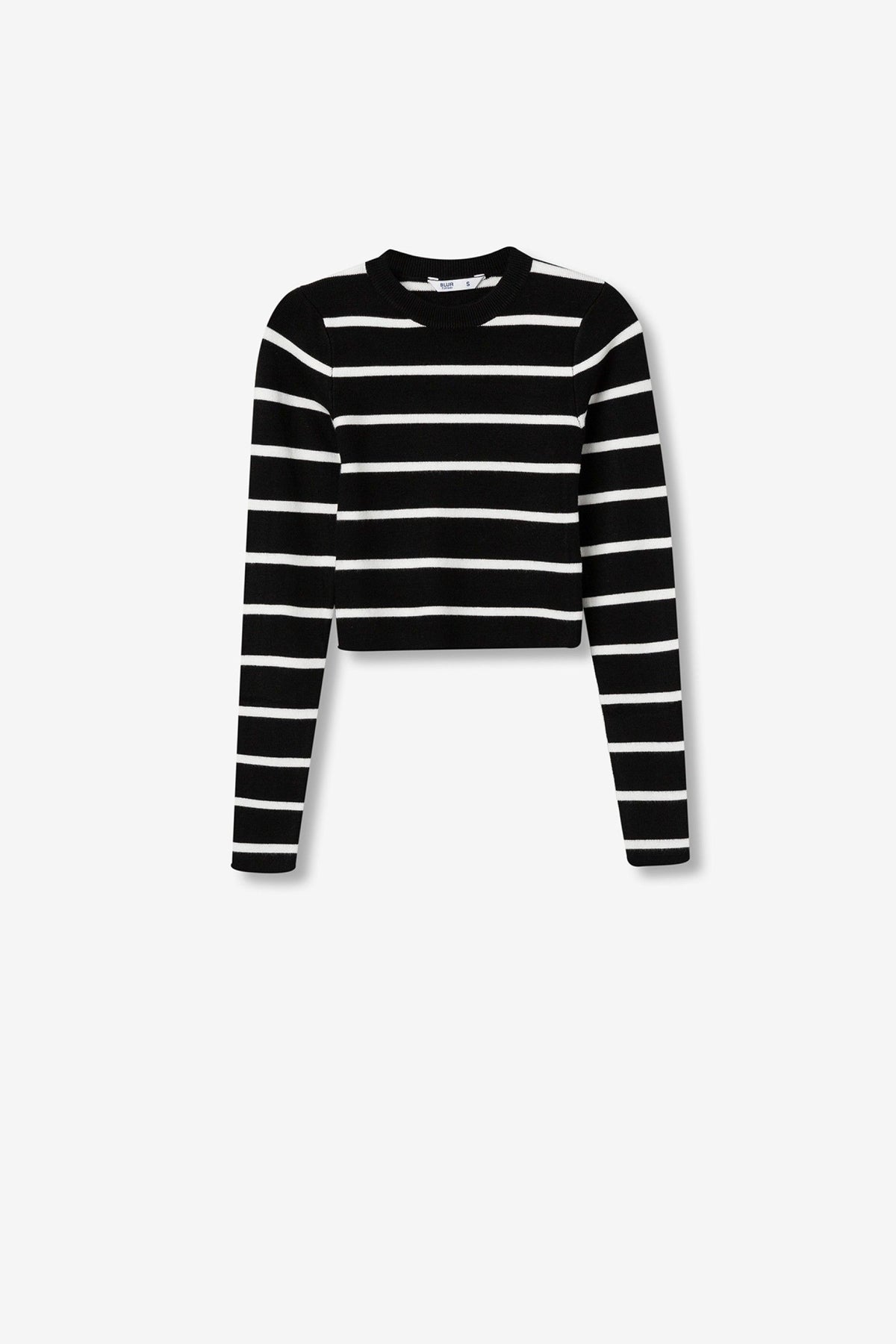 TIFFOSI GIRL MAGLIONCINO BOSTON NERO/BIANCO