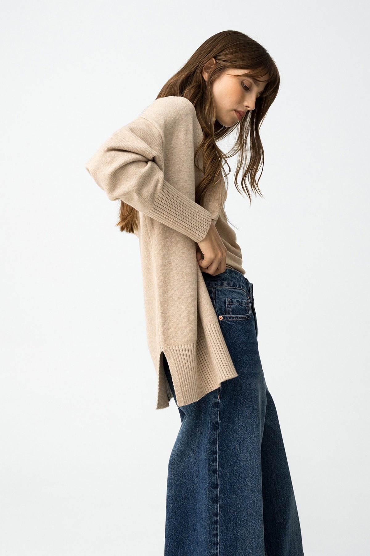 TIFFOSI DONNA CARDIGAN ELYSIUM BEIGE